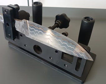 Device for forming manufacturing blade bevel Knife maker Device Belt Sander Machine Knife bevel jig Adjustable Knife Grinding Jig