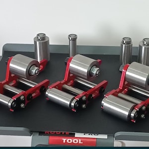 2x72 Bandschleifmaschine Kontaktscheibe, Hochgeschwindigkeits-Leerlaufrolle für die Messerherstellung