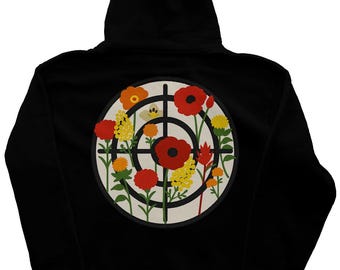 Protect the Press zip hoody - black