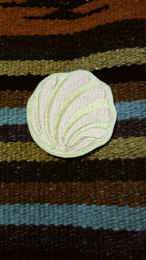 Mexican sweet bread Concha iron on patch pan dulce