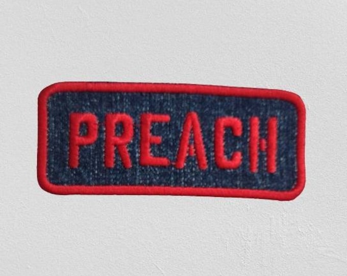 Denim Name Patch