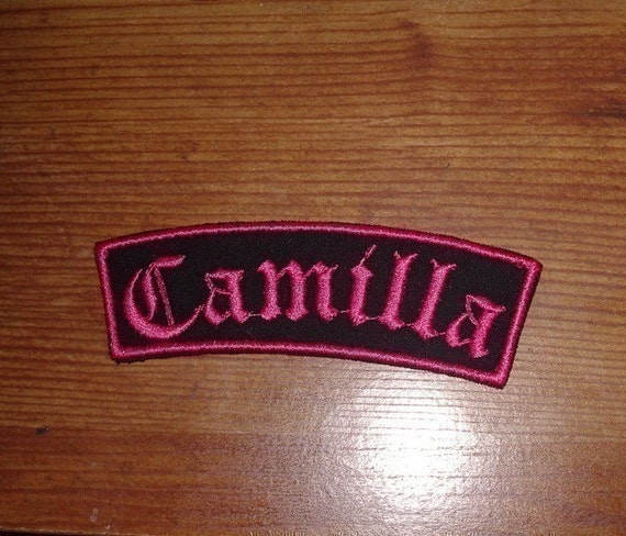Old english Name Patch