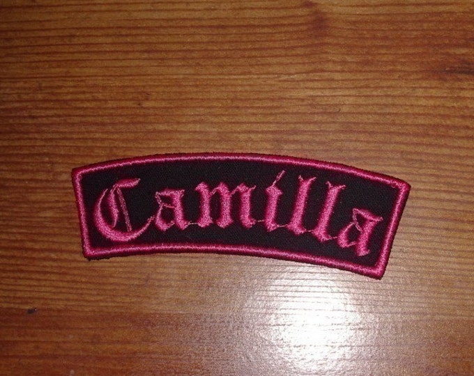 Old english Name Patch