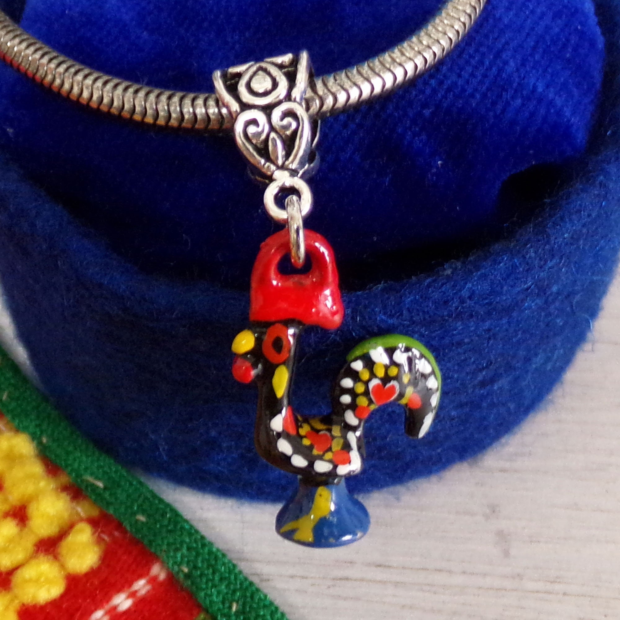 Pandora rooster shop charm