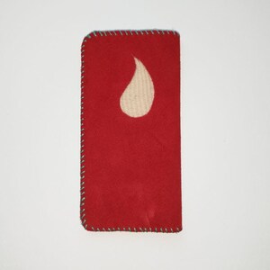 Grand portefeuille coloré fait main en cuir véritable durable pour homme, femme, cadeau parfait pour les proches