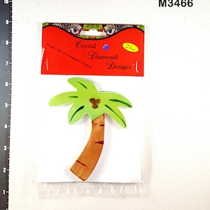 Palm Tree - Handmade Kiln Fired Ceramic Mosaic Tiles for your Projects  M3466