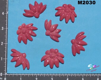 Bright Flowers  - Kiln Fired Handmade Ceramic Mosaic Tiles M2030