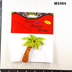 Palm Tree - Handmade Kiln Fired Ceramic Mosaic Tiles for your Projects  M3464