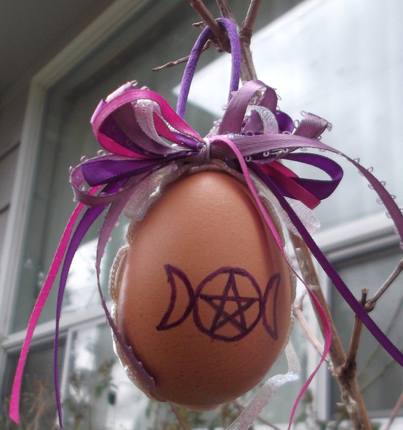 Real Hollowed Pagan Decorated Eggs U choose from listed Etsy