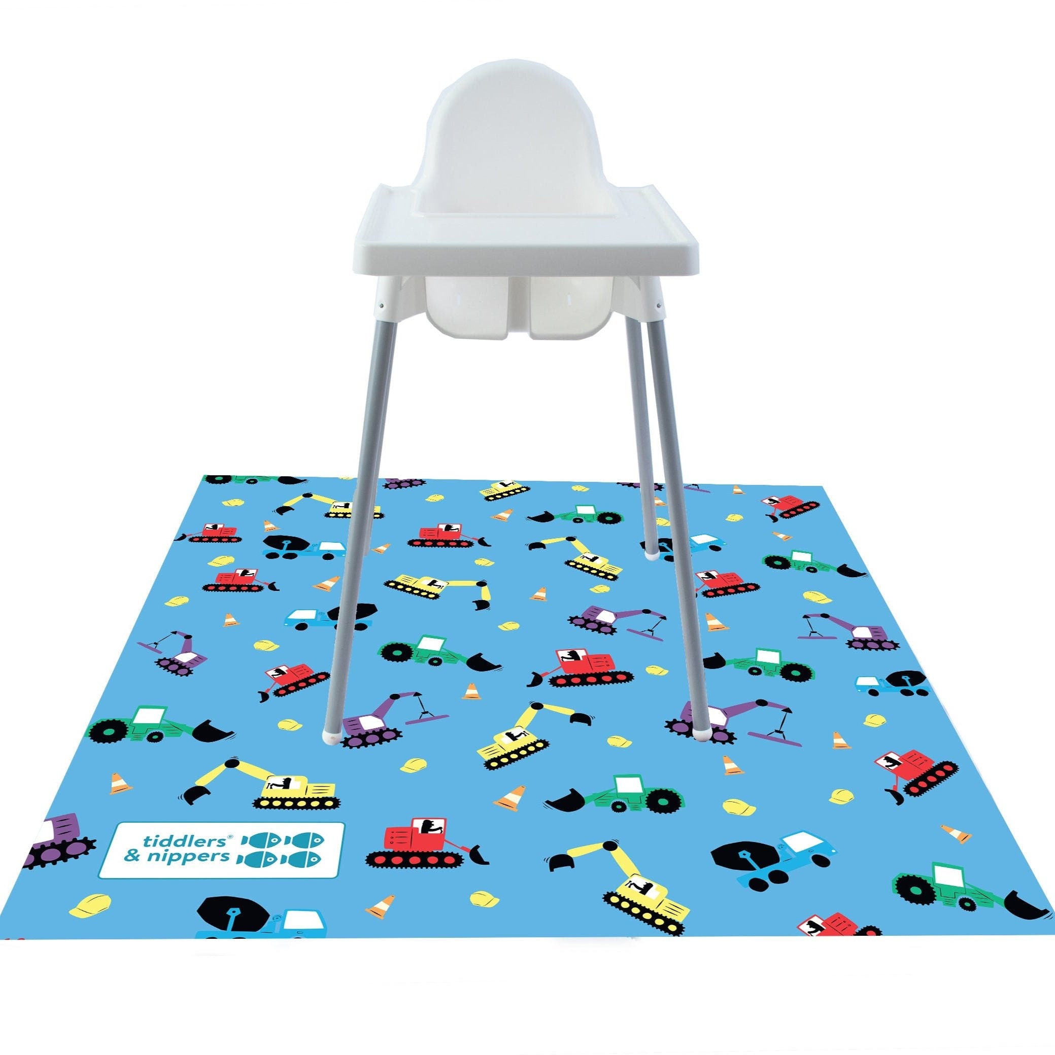 Reusable Washable Splash Mat for Under High Chair Waterproof