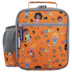 Sac à lunch/boîte à lunch pour enfants Tiddler | Poignée de transport avec poche latérale | Sac isotherme à double fermeture éclair | Sac à lunch pour bébé | Sac à lunch scolaire