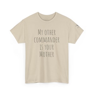 Chemise Magic Commander, Mon autre commandant est votre T-shirt mère, Chemise Funny Magic the Gathering, Chemise de joueur à manches courtes