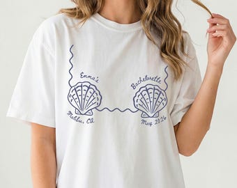 Custom Mermaid Bachelorette Shirts,Beach Bachelorette Shirt, , Coastal Bachelorette Shirts, Last Splash Bachelorette Shirts