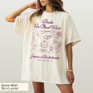 Chemise EVJF Bride On Cloud - Couleurs Confort