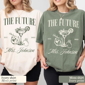 Future Mrs. Comfort Colors Shirt: Bride To Be Gift