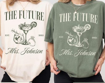 Future Mrs. Comfort Colors Shirt: Bride To Be Gift