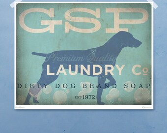 German Shorthaired Pointer Dog Soap Company Bathroom Washroom Etsy