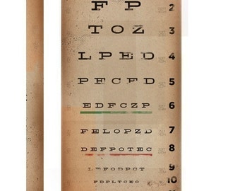 Military Eye Exam Chart