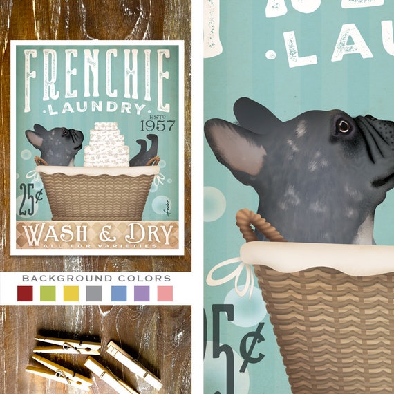 Boxer Laundry Baskets - Brindle Boxer Laundry Baskets - Brindle
