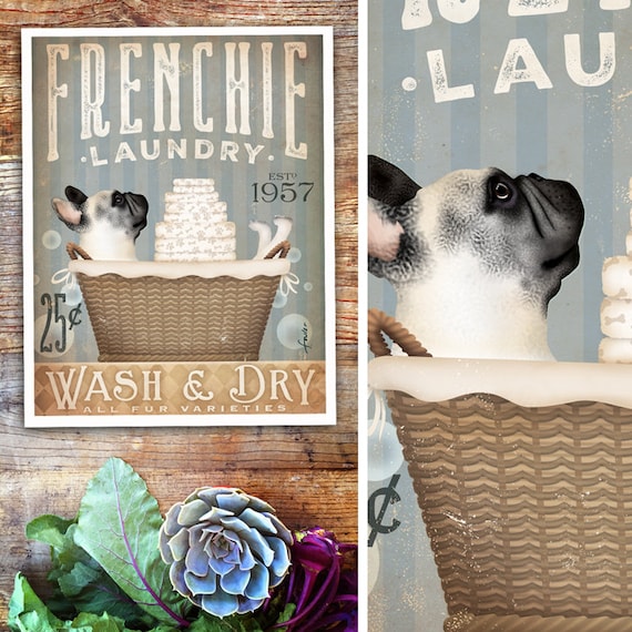 French Bulldog Laundry Basket French Bulldog Laundry Basket