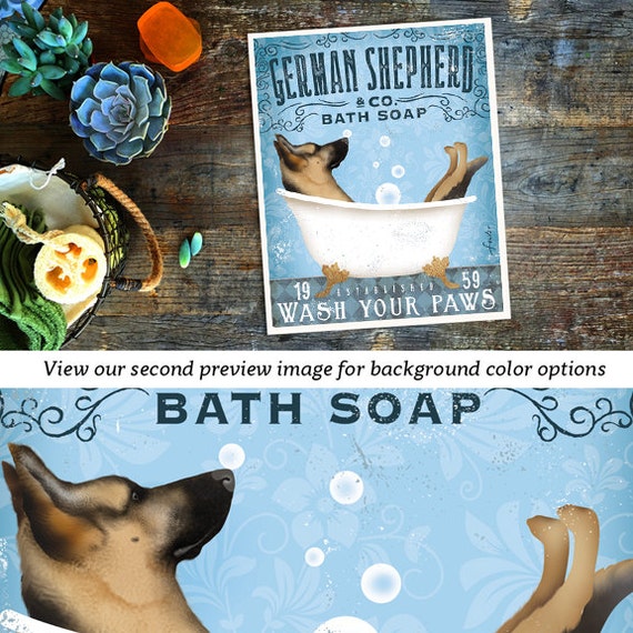 German 2025 shepherd soap