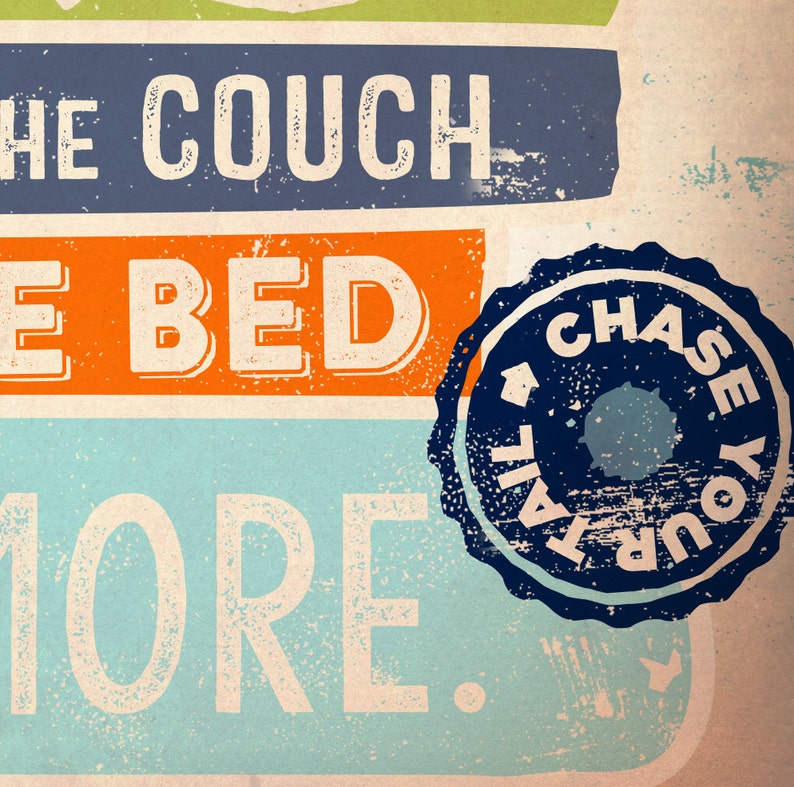 Dog House Rules Family Rules Pet Typography Couch Friendly Etsy