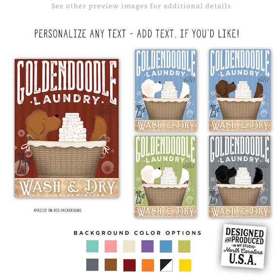 Labradoodle Laundry Basket Labradoodle Laundry Basket