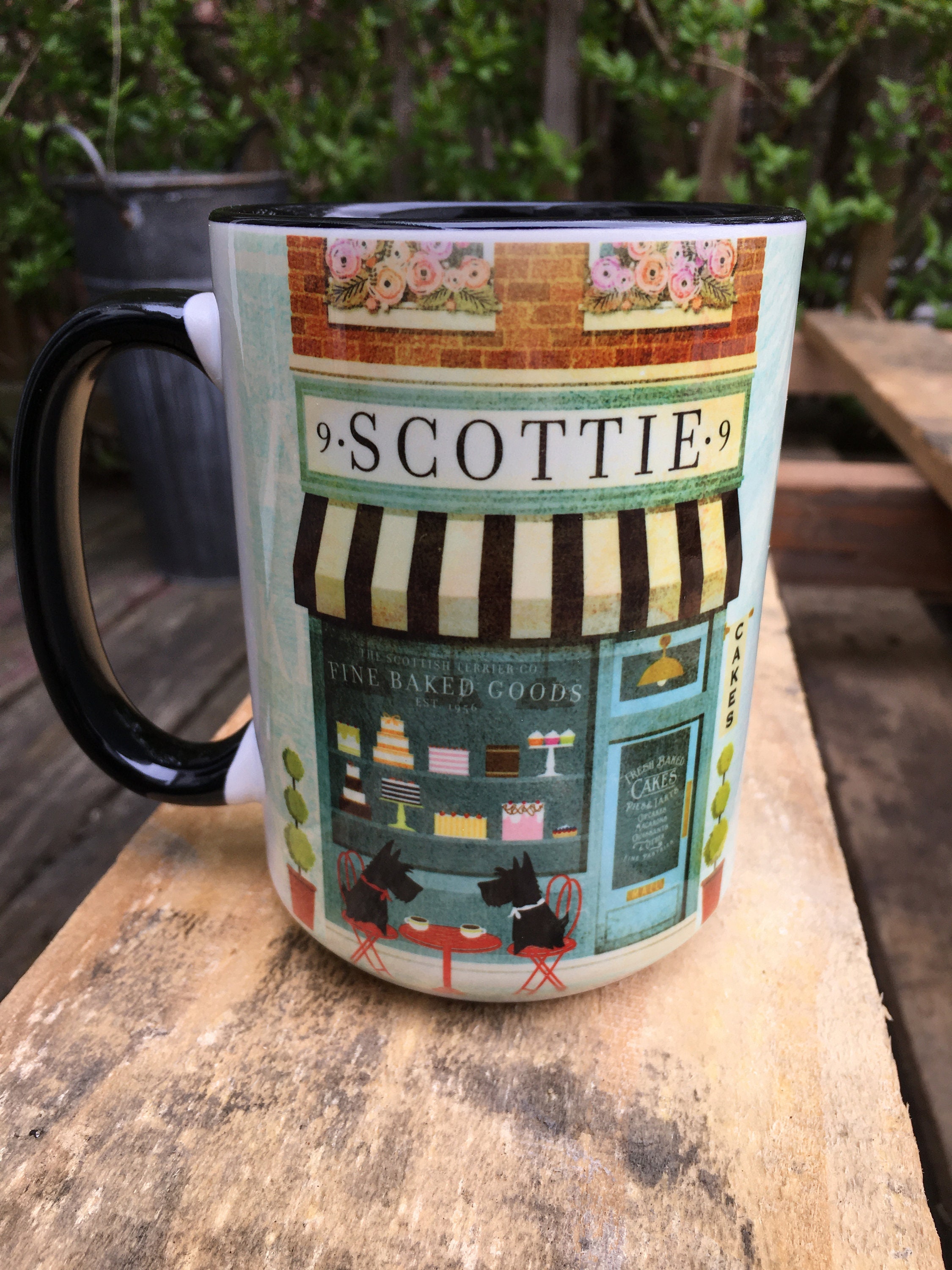 scottie dog mug