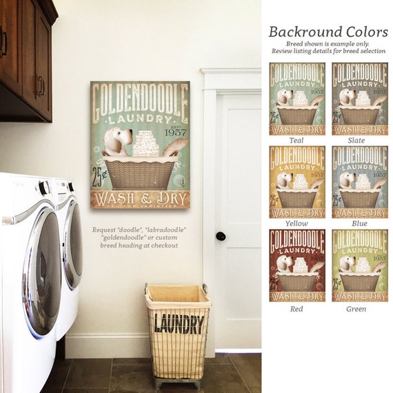 Labradoodle Laundry Basket Labradoodle Laundry Basket