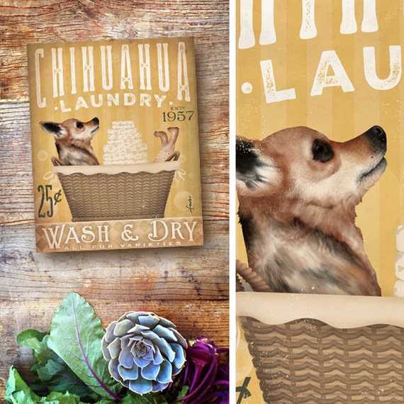 Chihuahua Laundry Basket Chihuahua Laundry Basket