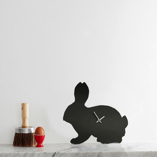 Rabbit With Clock - Etsy