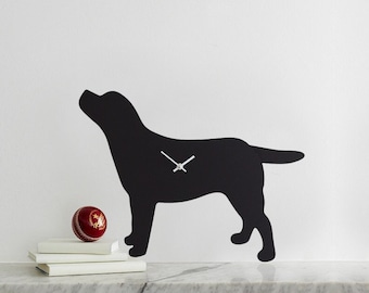 Labrador Clock With Wagging Tail