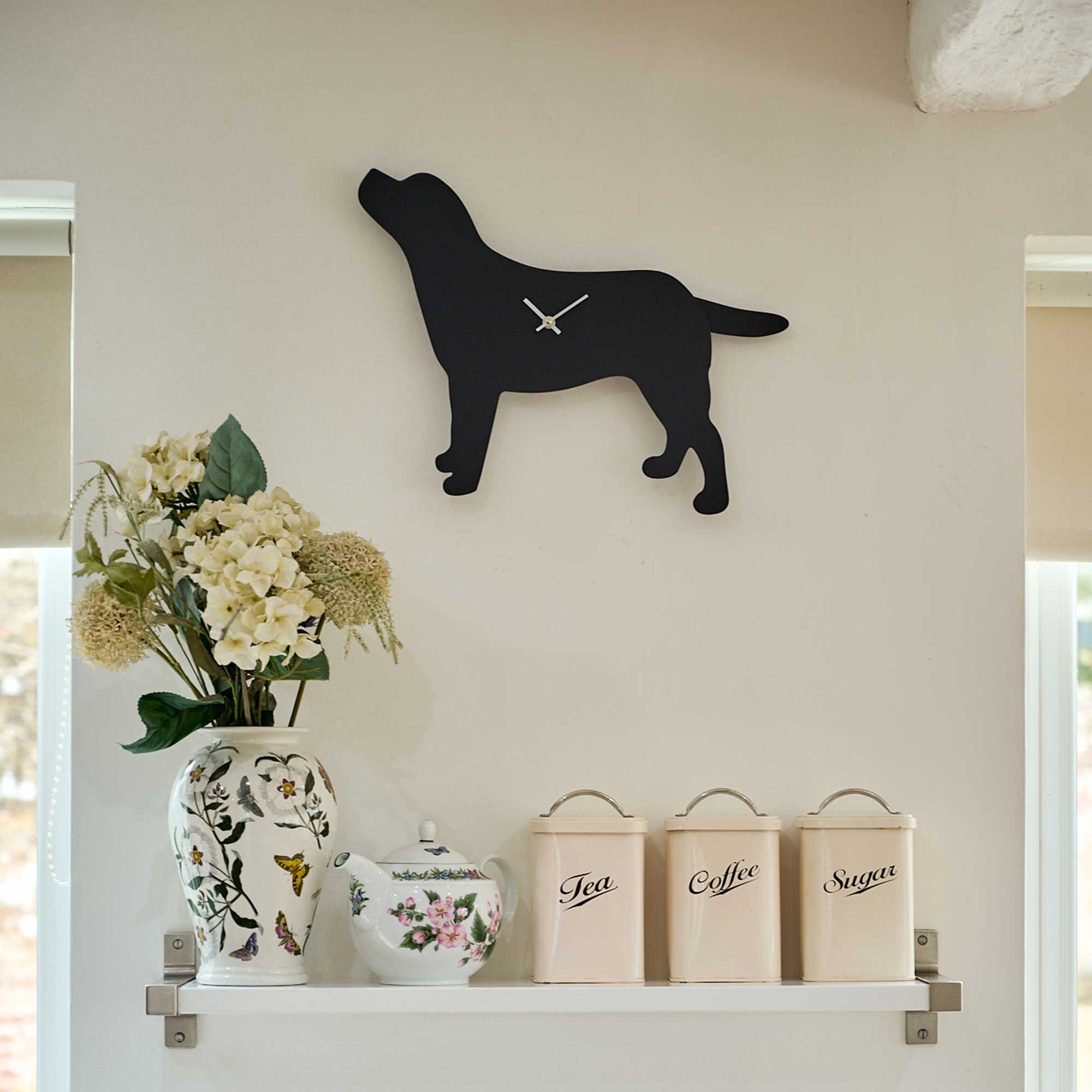 Labrador Clock With Wagging Tail - Etsy