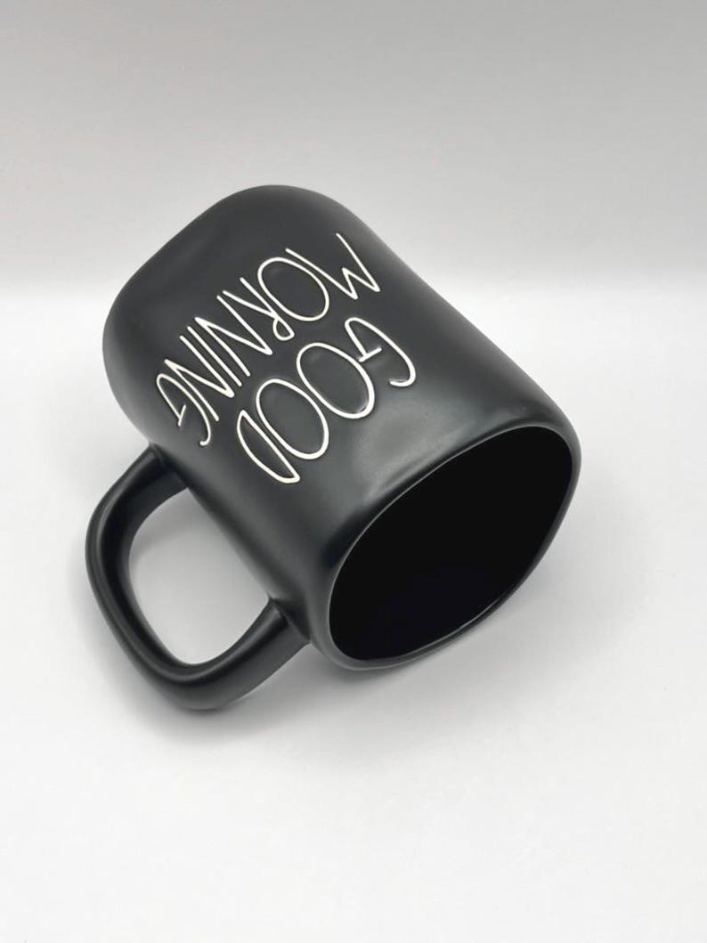 Rae Dunn GOOD MORNING Coffee Mug - Artisan Collection image 3