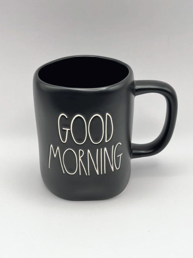 Rae Dunn GOOD MORNING Coffee Mug - Artisan Collection image 10