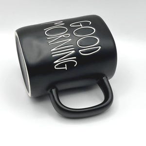 Rae Dunn GOOD MORNING Coffee Mug - Artisan Collection image 4
