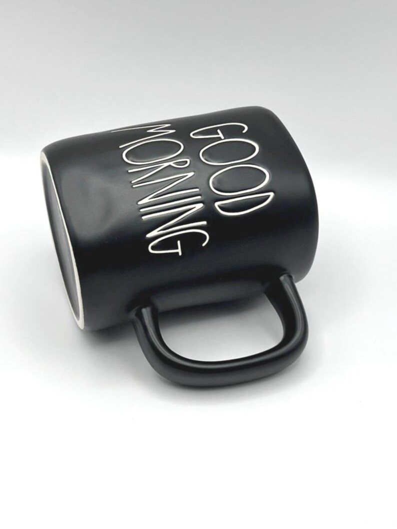 Rae Dunn GOOD MORNING Coffee Mug - Artisan Collection image 4
