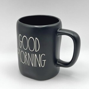 Rae Dunn GOOD MORNING Coffee Mug - Artisan Collection image 6