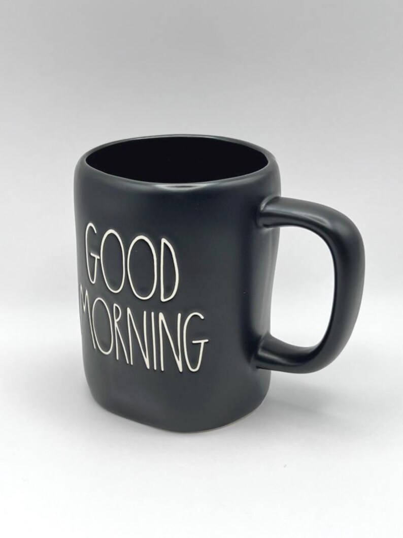 Rae Dunn GOOD MORNING Coffee Mug - Artisan Collection image 6