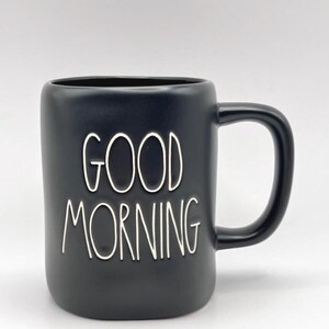 Rae Dunn GOOD MORNING Coffee Mug - Artisan Collection image 7