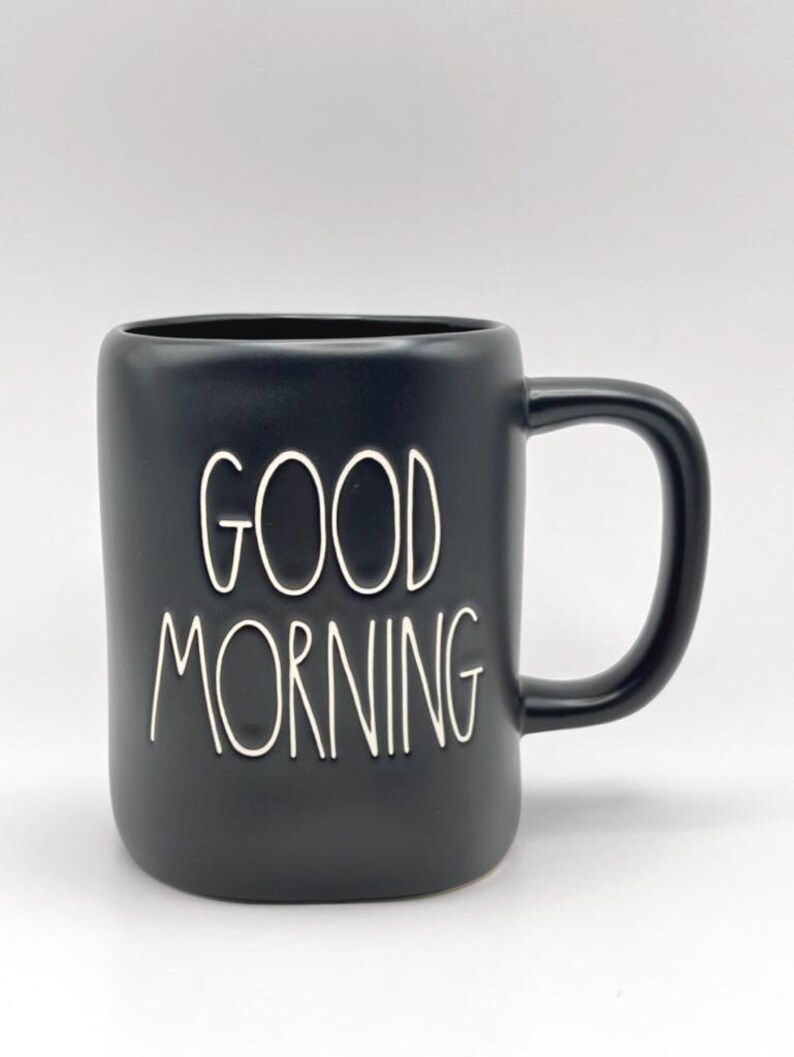 Rae Dunn GOOD MORNING Coffee Mug - Artisan Collection image 7