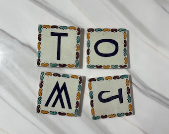 Marokkaanse handgemaakte decoratieve tegels - Authentiek woondecoratieontwerp - Zellige 10 x 10 cm Marokkaans traditioneel gemaakt