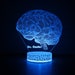 Brain Lamp Neurologist Gift Brain Light Gift for Neurologist 3D Brain ...