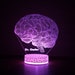 Brain Lamp Neurologist Gift Brain Light Gift for Neurologist 3D Brain ...