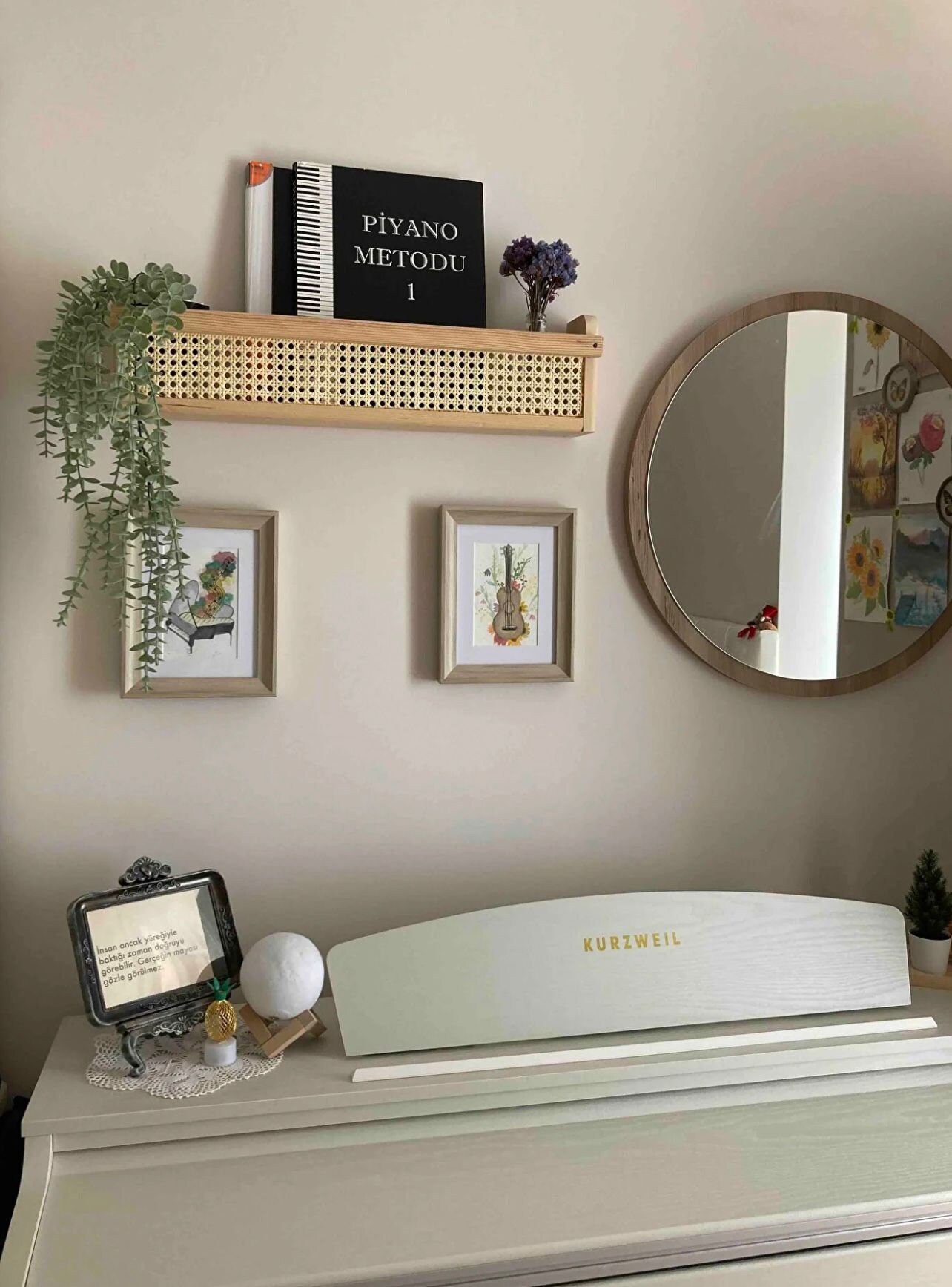 Double-Sided Montessori Bookshelf For Kids, Rattan Book Shelf For Kids Rooms Nursery Book Shelves Kids Bookcase