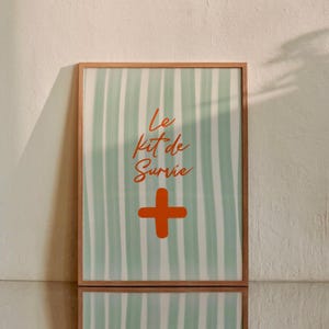 Pancarte servez vous mariage | Affiche kit de survie | Anniversaire et évènements | Kit de secours invités | Panneau mariage | Dolce Vita