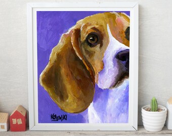 Beagle Wall Art Etsy
