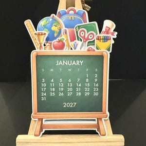 Teacher  2027 Desktop Stacking Calendar