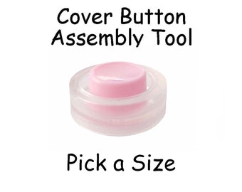 Cover Button Assembly Tool - Pick Size - SEE COUPON