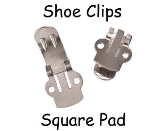 Shoe Clips Blanks - 2 (1 pair) - SEE COUPON